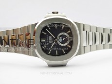 Nautilus 5726 Full Function SS PPF 1:1 Best Edition Gray Dial on SS Bracelet PPF324