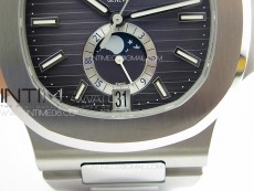 Nautilus 5726 Full Function SS PPF 1:1 Best Edition Gray Dial on SS Bracelet PPF324