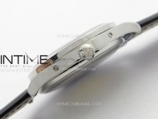 Annual Calendar Moonphase 5396 SS PPF 1:1 Best Edition White Dial on Black Leather Strap PPF324