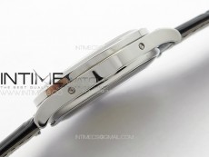 Annual Calendar Moonphase 5396 SS PPF 1:1 Best Edition White Dial on Black Leather Strap PPF324