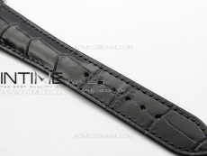 Annual Calendar Moonphase 5396 SS PPF 1:1 Best Edition White Dial on Black Leather Strap PPF324