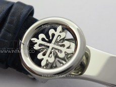 Annual Calendar Moonphase 5396 SS PPF 1:1 Best Edition Blue Dial on Black Leather Strap PPF324