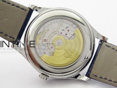Annual Calendar Moonphase 5396 SS PPF 1:1 Best Edition Blue Dial on Black Leather Strap PPF324