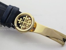 Annual Calendar Moonphase 5396 RG PPF 1:1 Best Edition Blue Dial on Black Leather Strap PPF324
