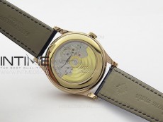 Annual Calendar Moonphase 5396 RG PPF 1:1 Best Edition Blue Dial on Black Leather Strap PPF324