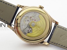 Annual Calendar Moonphase 5396 RG PPF 1:1 Best Edition Blue Dial on Black Leather Strap PPF324