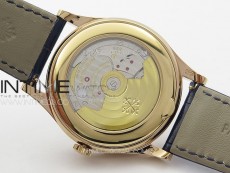 Annual Calendar Moonphase 5396 RG PPF 1:1 Best Edition Blue Dial on Black Leather Strap PPF324