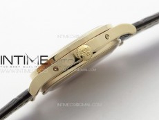 Annual Calendar Moonphase 5396 RG PPF 1:1 Best Edition White Sticks Dial on Black Leather Strap PPF324