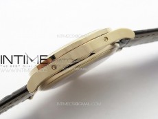 Annual Calendar Moonphase 5396 RG PPF 1:1 Best Edition White Sticks Dial on Black Leather Strap PPF324