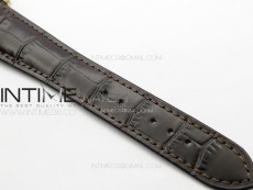 Annual Calendar Moonphase 5396 RG PPF 1:1 Best Edition White Sticks Dial on Black Leather Strap PPF324