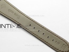 Annual Calendar Moonphase 5396 RG PPF 1:1 Best Edition White Sticks Dial on Black Leather Strap PPF324