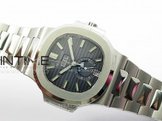Nautilus 5726 Full Function SS PPF 1:1 Best Edition Blue Dial on SS Bracelet PPF324