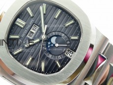 Nautilus 5726 Full Function SS PPF 1:1 Best Edition Blue Dial on SS Bracelet PPF324