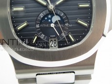 Nautilus 5726 Full Function SS PPF 1:1 Best Edition Blue Dial on SS Bracelet PPF324