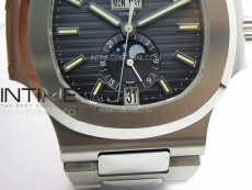 Nautilus 5726 Full Function SS PPF 1:1 Best Edition Blue Dial on SS Bracelet PPF324