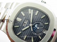 Nautilus 5726 Full Function SS PPF 1:1 Best Edition Blue Dial on SS Bracelet PPF324