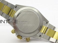 Daytona 116503 YG/SS APSF Black MOP Dial Crystals Markers On YG/SS Bracelet Slim A7750 (same thickness as gen)