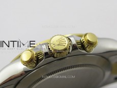 Daytona 116503 YG/SS APSF White Dial Stick Markers On YG/SS Bracelet Slim A7750 (same thickness as gen)