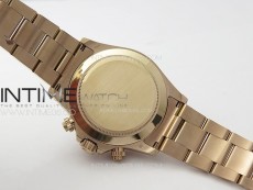Daytona 116506 RG APSF Black Dial Sticks Markers On RG Bracelet Slim A7750 (same thickness as gen)