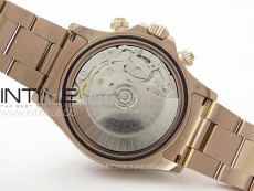 Daytona 116506 RG APSF Black Dial Sticks Markers On RG Bracelet Slim A7750 (same thickness as gen)