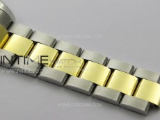 DateJust 31mm 72610 Crystals Bezel SS/YG APSF Best Edition Blue Flowers Crystals Dial on Oyster Bracelet A2824