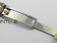 DateJust 31mm 72610 Crystals Bezel SS/YG APSF Best Edition Blue Flowers Crystals Dial on Oyster Bracelet A2824