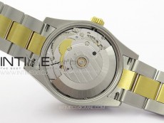 DateJust 31mm 72610 Crystals Bezel SS/YG APSF Best Edition Blue Flowers Crystals Dial on Oyster Bracelet A2824