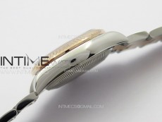 DateJust 31mm 72610 SS/RG APSF Best Edition Blue Flowers Crystals Dial on Oyster Bracelet A2824