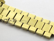 DateJust 31mm YG APSF Best Edition Green Flowers Crystals Dial on President Bracelet A2824
