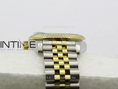 DateJust 31mm 72610 SS/YG APSF Best Edition Blue Flowers Crystals Dial on Jubilee Bracelet A2824