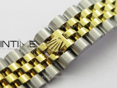 DateJust 31mm 72610 SS/YG APSF Best Edition Blue Flowers Crystals Dial on Jubilee Bracelet A2824