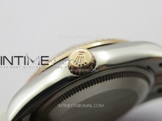 DateJust 31mm 72610 SS/RG APSF Best Edition Blue Flowers Crystals Dial on Jubilee Bracelet A2824