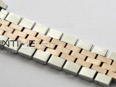 DateJust 31mm 72610 SS/RG APSF Best Edition Blue Flowers Crystals Dial on Jubilee Bracelet A2824