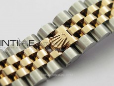 DateJust 31mm 72610 SS/RG APSF Best Edition Blue Flowers Crystals Dial on Jubilee Bracelet A2824
