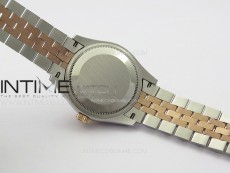 DateJust 31mm 72610 SS/RG APSF Best Edition Blue Flowers Crystals Dial on Jubilee Bracelet A2824