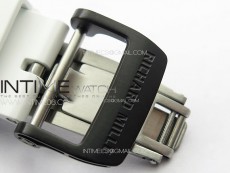 RM035-01 Forged Carbon Case KVF Best Edition White Crown on White Rubber Strap MIYOTA8215