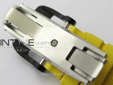 RM035-01 Forged Carbon Case KVF Best Edition Yellow Crown on Yellow Rubber Strap MIYOTA8215