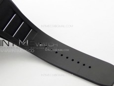 RM035-01 Forged Carbon Case KUF Best Edition Red Crown on Black Rubber Strap MIYOTA8215