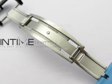 RM035-02 Forged Carbon Case KVF Best Edition Blue Crown on Blue Rubber Strap MIYOTA8215