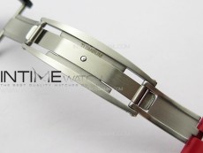 RM035-02 Forged Carbon Case KUF Best Edition Red Crown on Red Rubber Strap MIYOTA8215