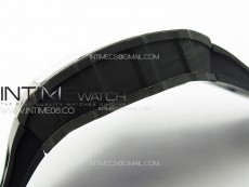 RM035-02 Forged Carbon Case KUF Best Edition Black Crown on Black Rubber Strap MIYOTA8215