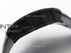 RM035-02 Forged Carbon Case KUF Best Edition Red Crown on Gray Rubber Strap MIYOTA8215