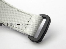 RM035-02 Forged Carbon Case KUF Best Edition White Crown on White Nylon Strap MIYOTA8215
