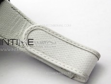 RM035-02 Forged Carbon Case KUF Best Edition White Crown on White Nylon Strap MIYOTA8215