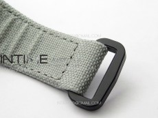 RM035-02 Forged Carbon Case KUF Best Edition Red Crown on Gray Nylon Strap MIYOTA8215
