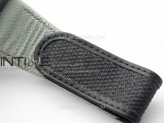 RM035-02 Forged Carbon Case KUF Best Edition Red Crown on Gray Nylon Strap MIYOTA8215