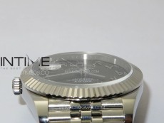 DateJust 41 126334 SS GMF 1:1 Best Edition Green Dial Arabic Markers on Jubilee Bracelet