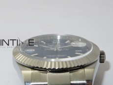 DateJust 41 126334 SS GMF 1:1 Best Edition Blue Fluted Dial on Oyster Bracelet