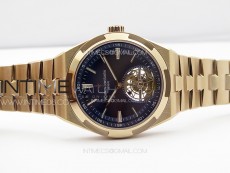 Overseas Tourbillon RG BBR Best Edition Blue Dial on RG Bracelet