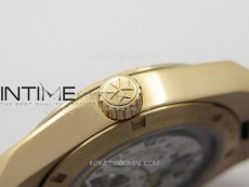 Overseas Tourbillon RG BBR Best Edition Blue Dial on Blue Rubber Strap
